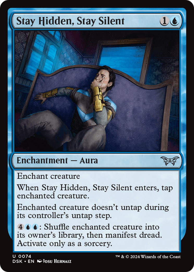 Stay Hidden, Stay Silent (0074) [Duskmourn: House of Horror] | Grognard Games