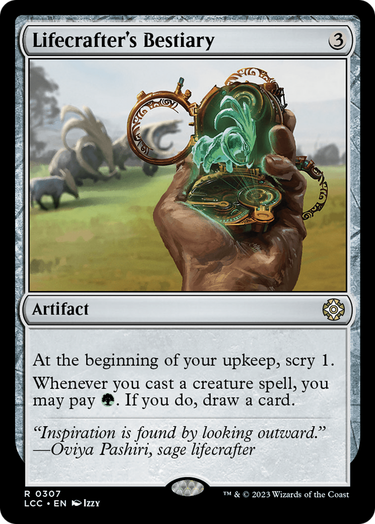 Lifecrafter's Bestiary [The Lost Caverns of Ixalan Commander] | Grognard Games