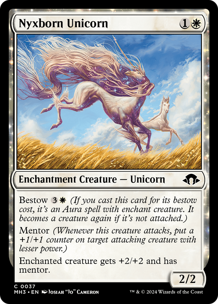 Nyxborn Unicorn [Modern Horizons 3] | Grognard Games