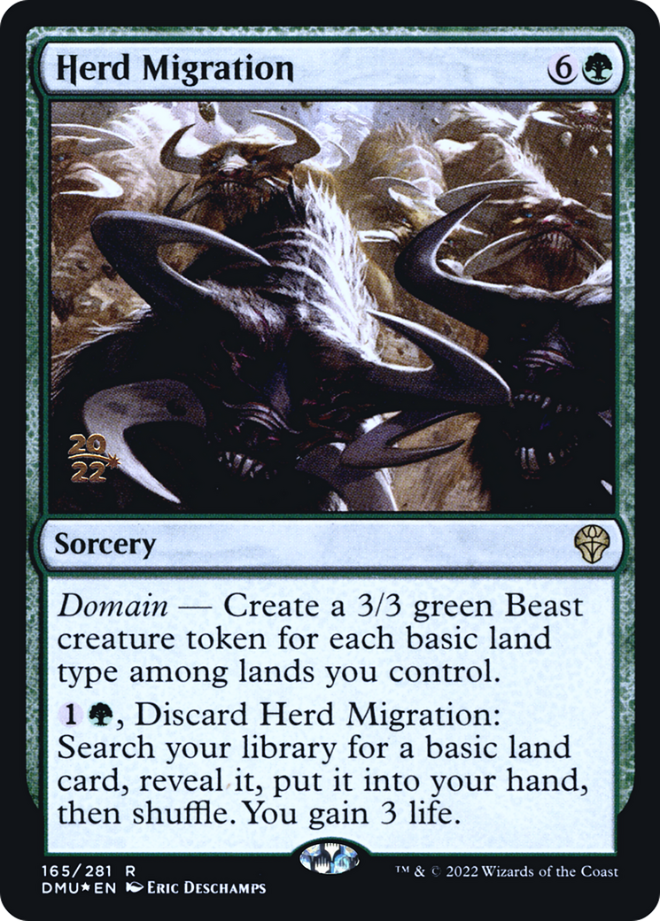 Herd Migration [Dominaria United Prerelease Promos] | Grognard Games