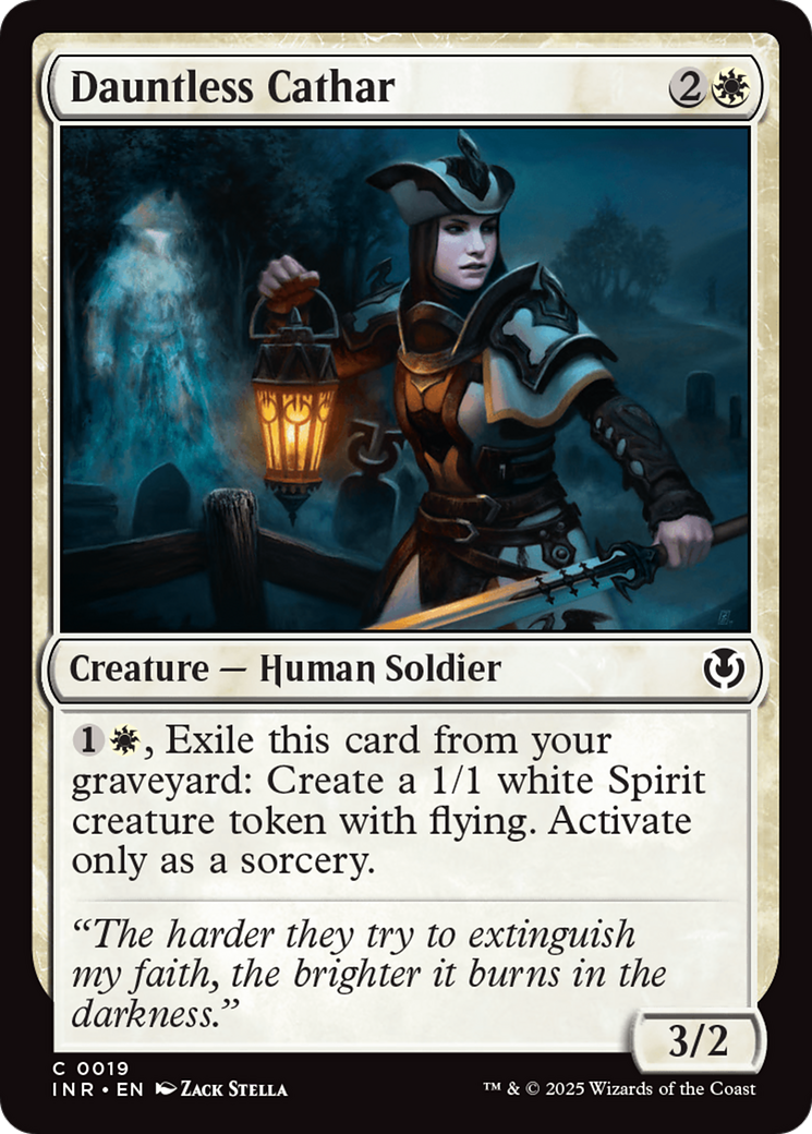 Dauntless Cathar [Innistrad Remastered] | Grognard Games