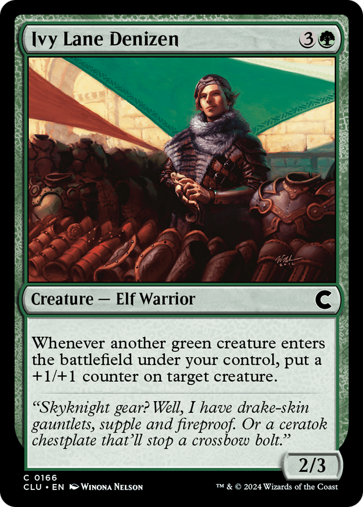 Ivy Lane Denizen [Ravnica: Clue Edition] | Grognard Games