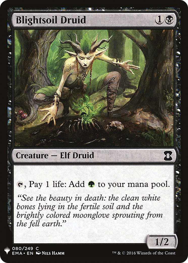 Blightsoil Druid [Mystery Booster] | Grognard Games