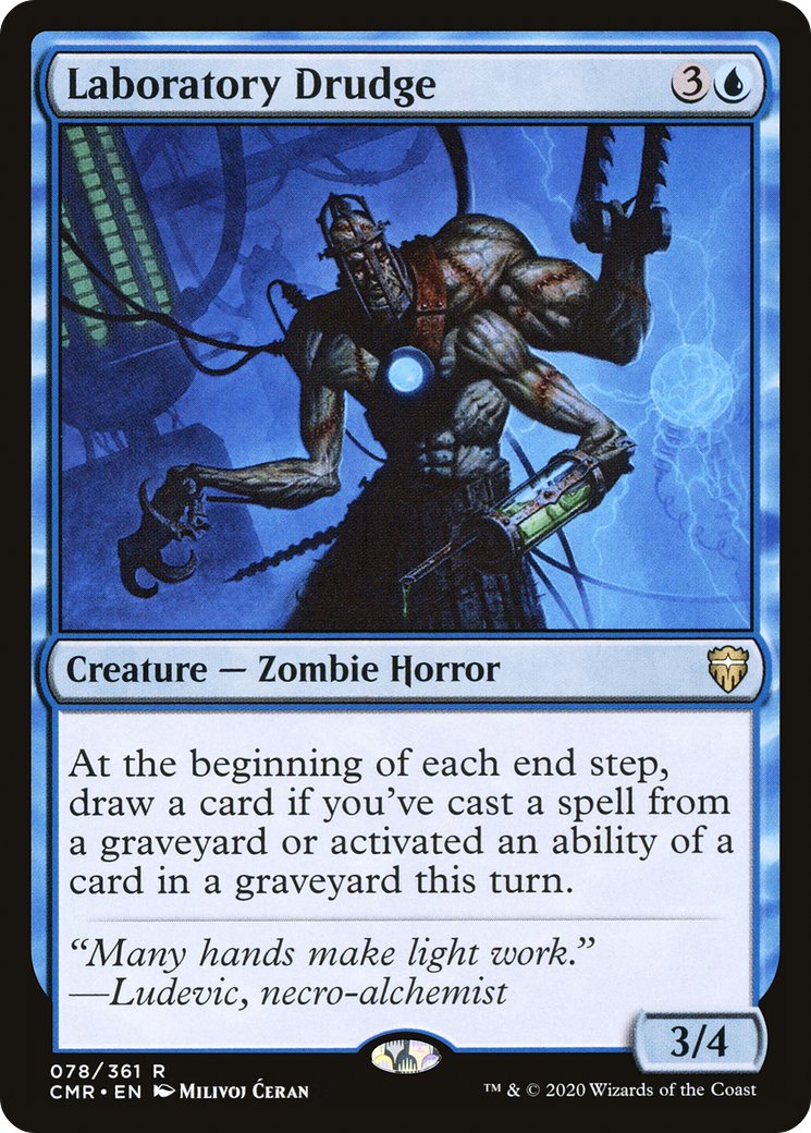 Laboratory Drudge [Commander Legends] | Grognard Games