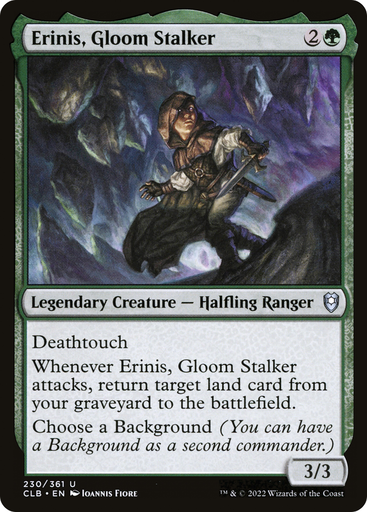 Erinis, Gloom Stalker [Commander Legends: Battle for Baldur's Gate] | Grognard Games