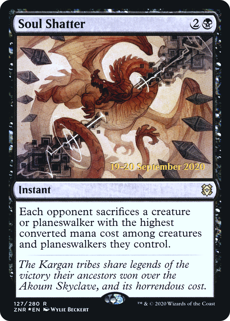 Soul Shatter [Zendikar Rising Prerelease Promos] | Grognard Games