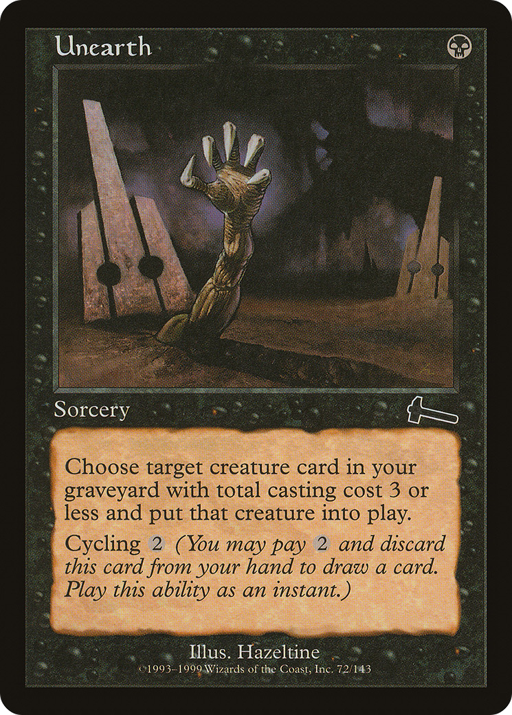 Unearth [Urza's Legacy] | Grognard Games