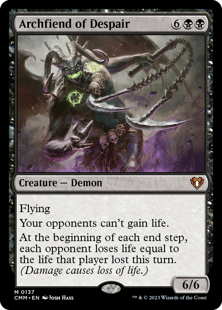 Archfiend of Despair [Commander Masters] | Grognard Games