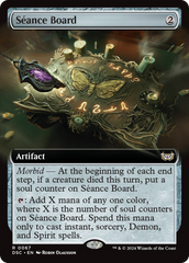 Seance Board (Extended Art) [Duskmourn: House of Horror Commander] | Grognard Games