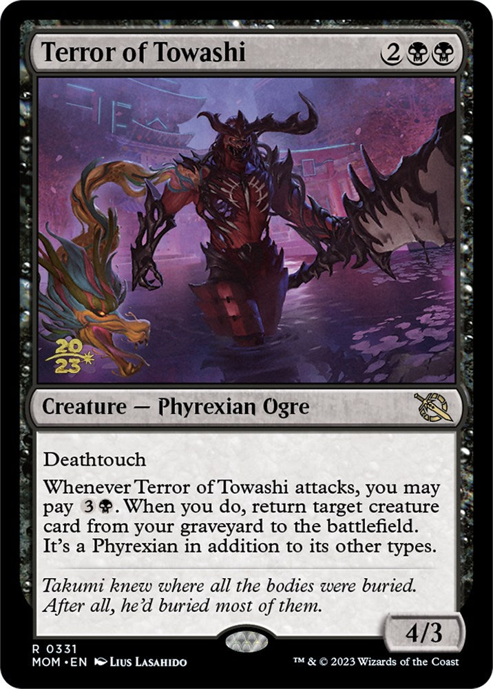 Terror of Towashi [March of the Machine Prerelease Promos] | Grognard Games