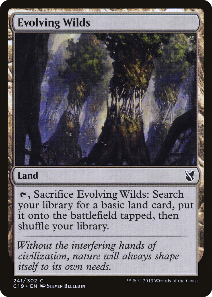 Evolving Wilds [Commander 2019] | Grognard Games
