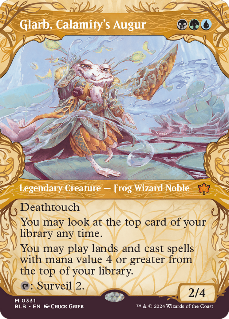 Glarb, Calamity's Augur (Showcase) [Bloomburrow] | Grognard Games
