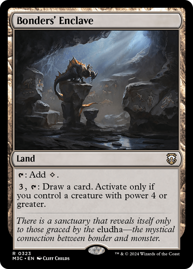 Bonders' Enclave (Ripple Foil) [Modern Horizons 3 Commander] | Grognard Games