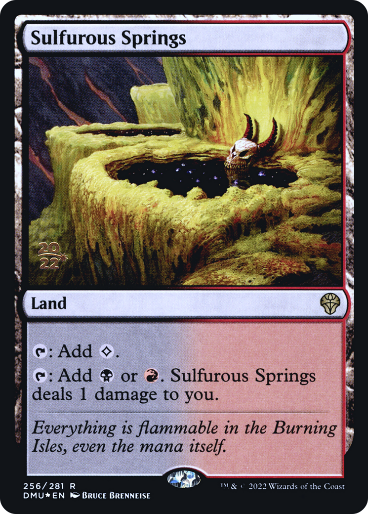 Sulfurous Springs [Dominaria United Prerelease Promos] | Grognard Games