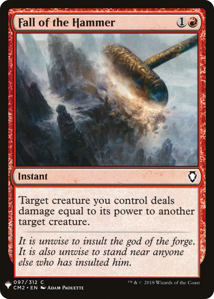 Fall of the Hammer [Mystery Booster] | Grognard Games