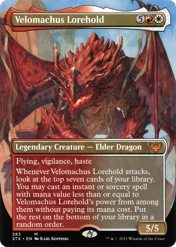 Velomachus Lorehold (Extended) [Strixhaven: School of Mages] | Grognard Games