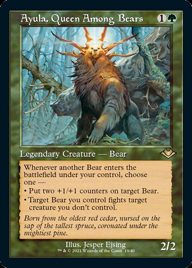 Ayula, Queen Among Bears (Retro) [Modern Horizons] | Grognard Games