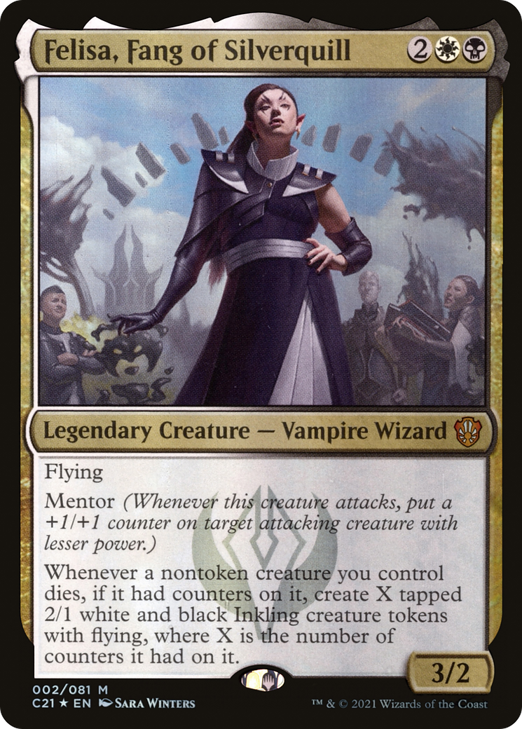 Felisa, Fang of Silverquill [Commander 2021] | Grognard Games