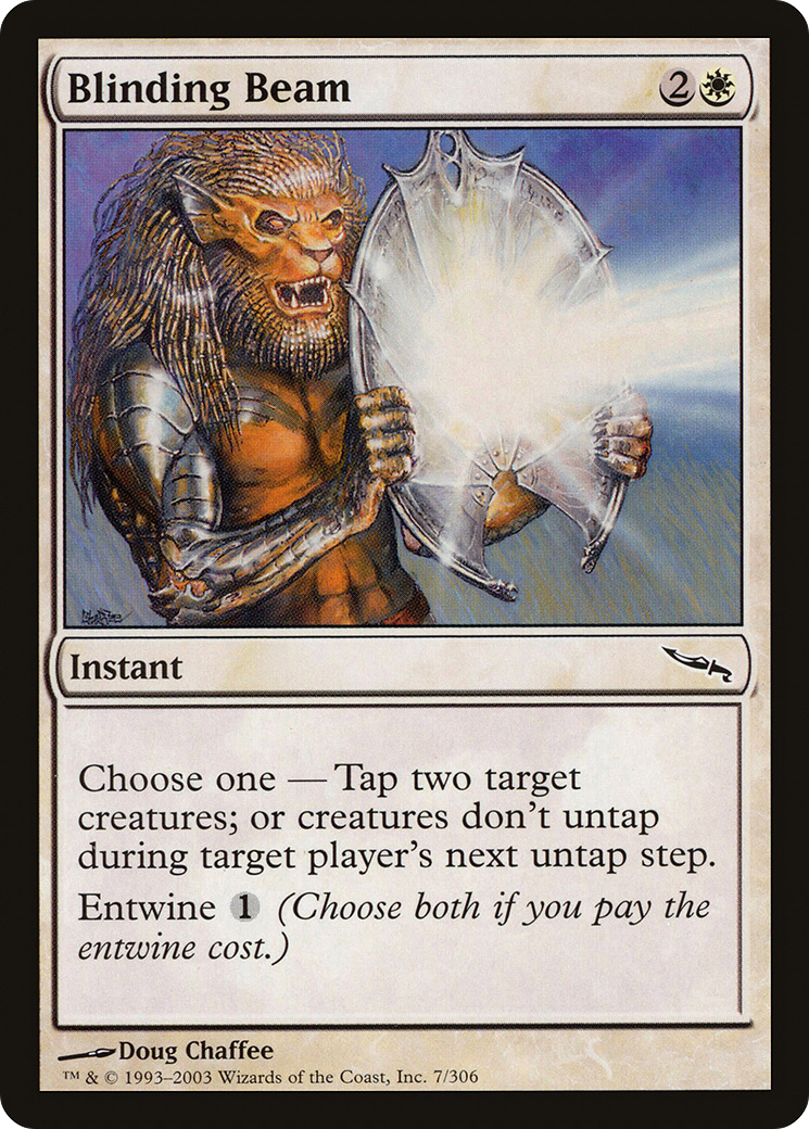 Blinding Beam [Mirrodin] | Grognard Games