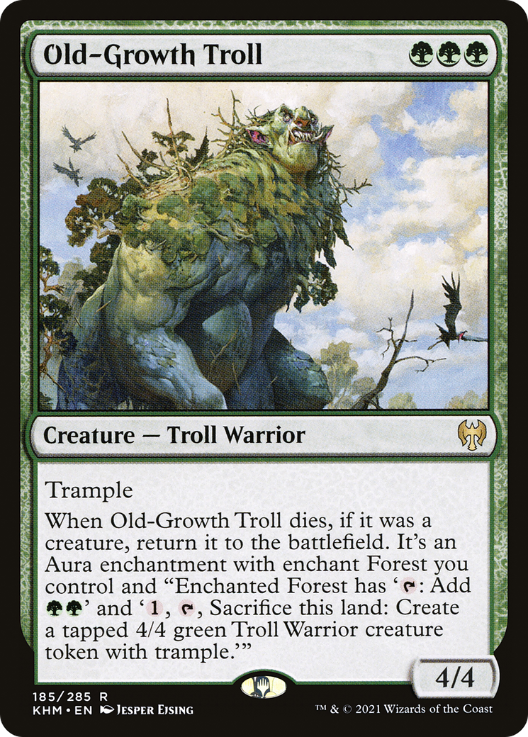 Old-Growth Troll [Kaldheim] | Grognard Games