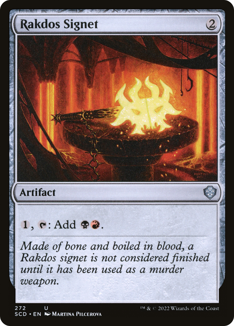 Rakdos Signet [Starter Commander Decks] | Grognard Games