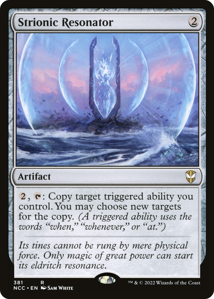 Strionic Resonator [Streets of New Capenna Commander] | Grognard Games