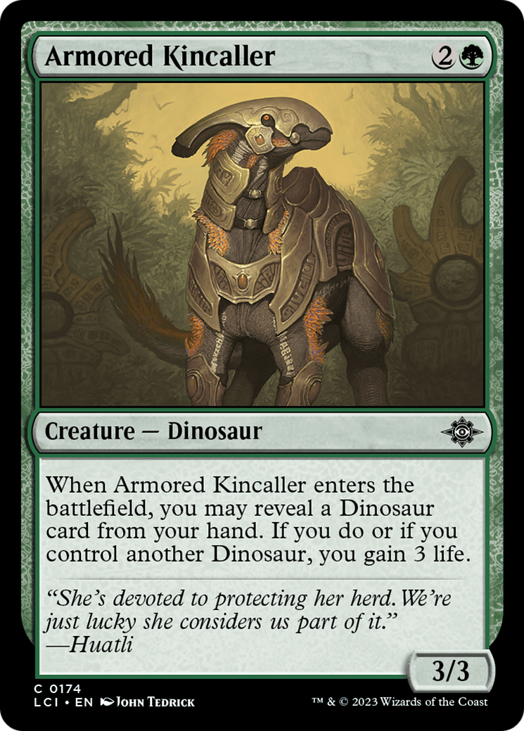 Armored Kincaller [The Lost Caverns of Ixalan] | Grognard Games