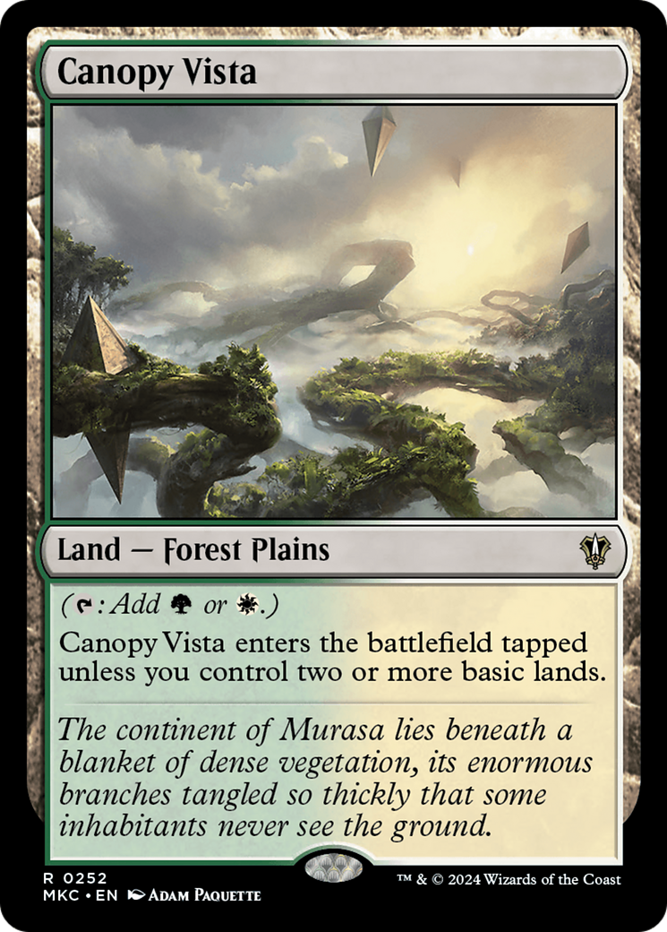 Canopy Vista [Murders at Karlov Manor Commander] | Grognard Games