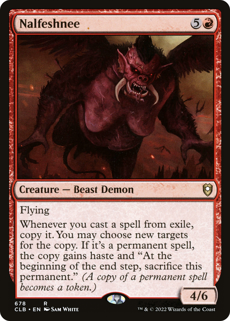 Nalfeshnee [Commander Legends: Battle for Baldur's Gate] | Grognard Games