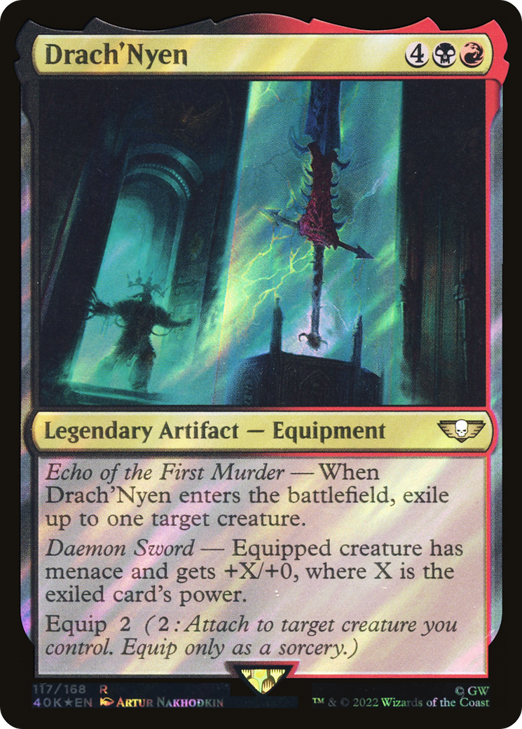 Drach'Nyen (Surge Foil) [Universes Beyond: Warhammer 40,000] | Grognard Games