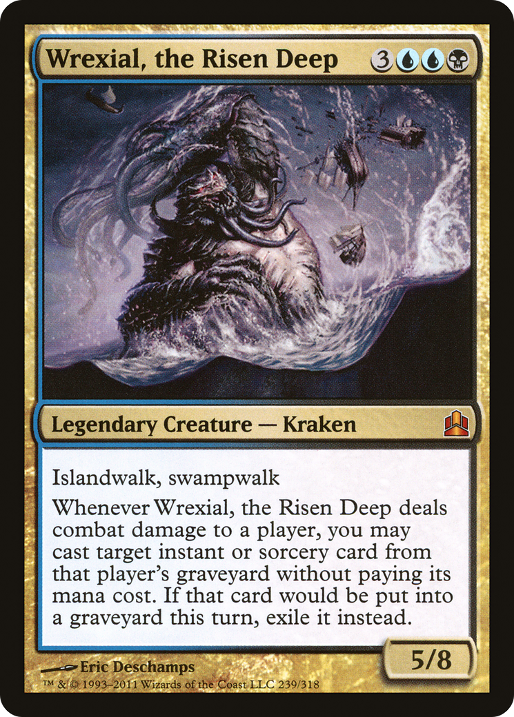 Wrexial, the Risen Deep [Commander 2011] | Grognard Games