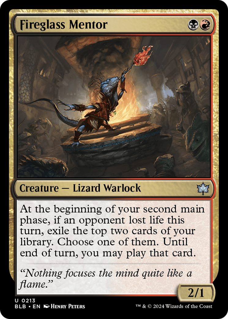 Fireglass Mentor [Bloomburrow] | Grognard Games