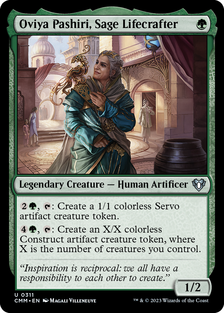 Oviya Pashiri, Sage Lifecrafter [Commander Masters] | Grognard Games