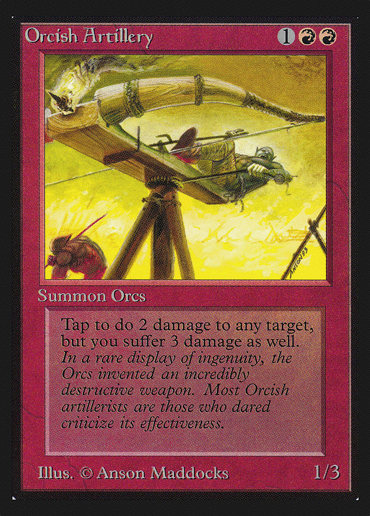 Orcish Artillery [International Collectors’ Edition] | Grognard Games