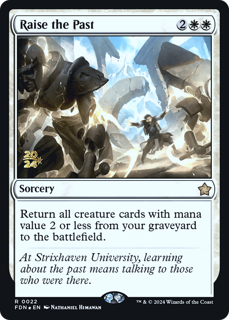 Raise the Past [Foundations Prerelease Promos] | Grognard Games