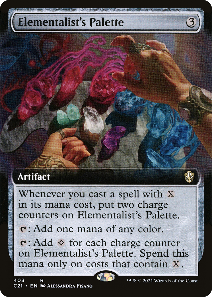 Elementalist's Palette (Extended) [Commander 2021] | Grognard Games