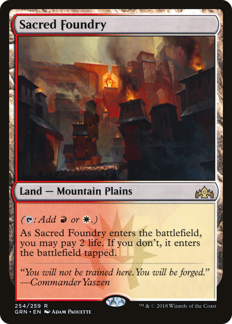 Sacred Foundry [Guilds of Ravnica] | Grognard Games