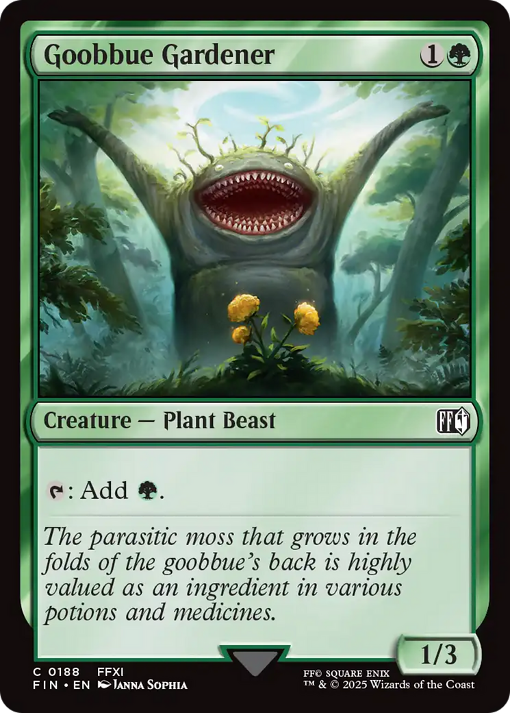 Goobbue Gardener (FIN-188) - FINAL FANTASY | Grognard Games