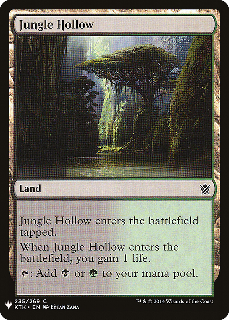 Jungle Hollow [Mystery Booster] | Grognard Games