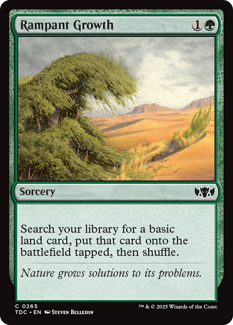 Rampant Growth [Tarkir: Dragonstorm Commander] | Grognard Games