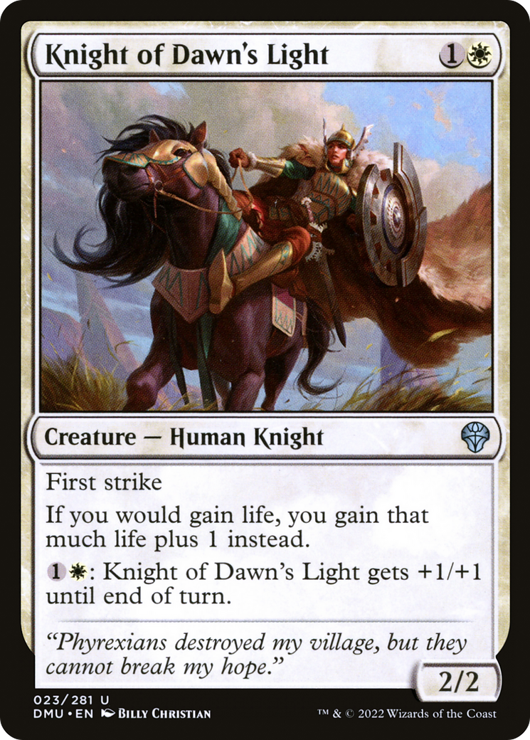 Knight of Dawn's Light [Dominaria United] | Grognard Games