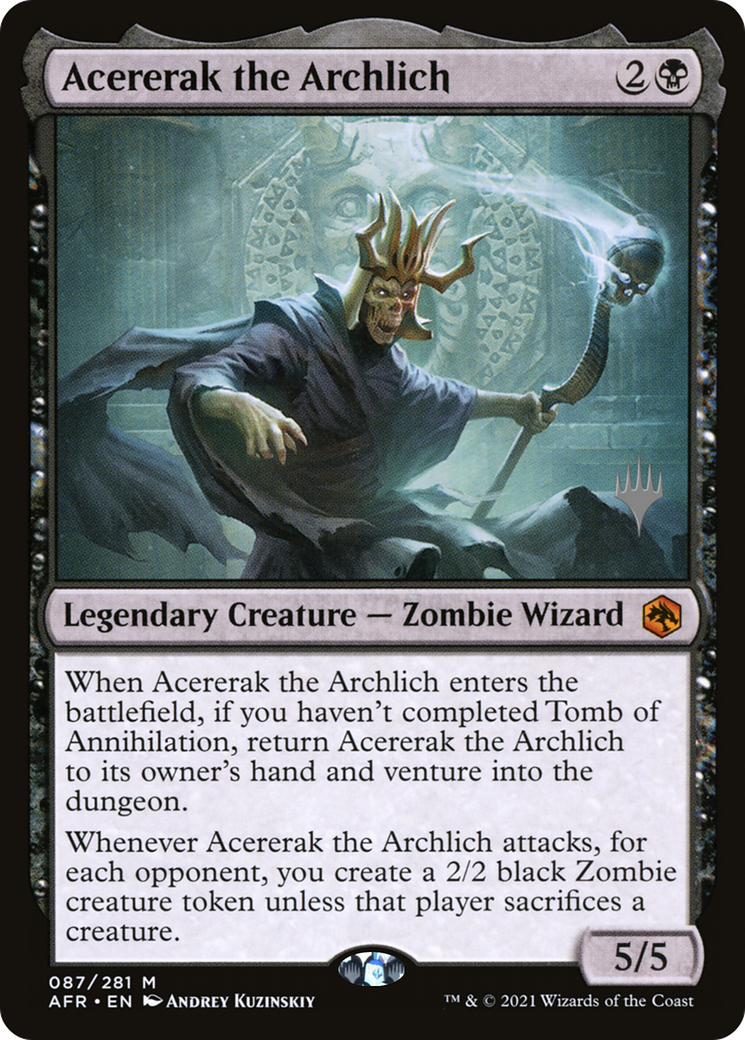 Acererak the Archlich (Promo Pack) [Dungeons & Dragons: Adventures in the Forgotten Realms Promos] | Grognard Games