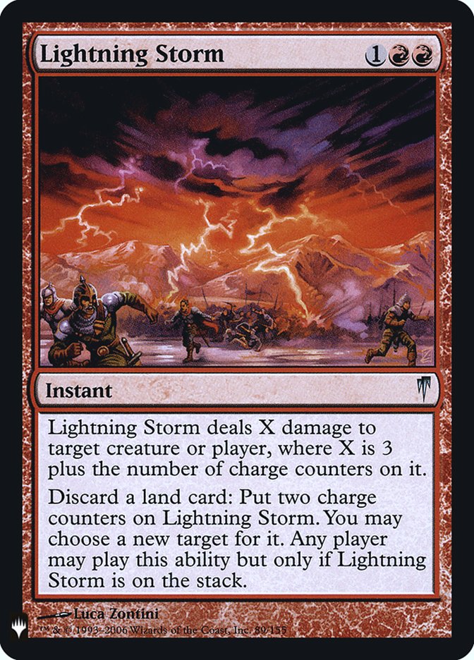 Lightning Storm [Mystery Booster] | Grognard Games