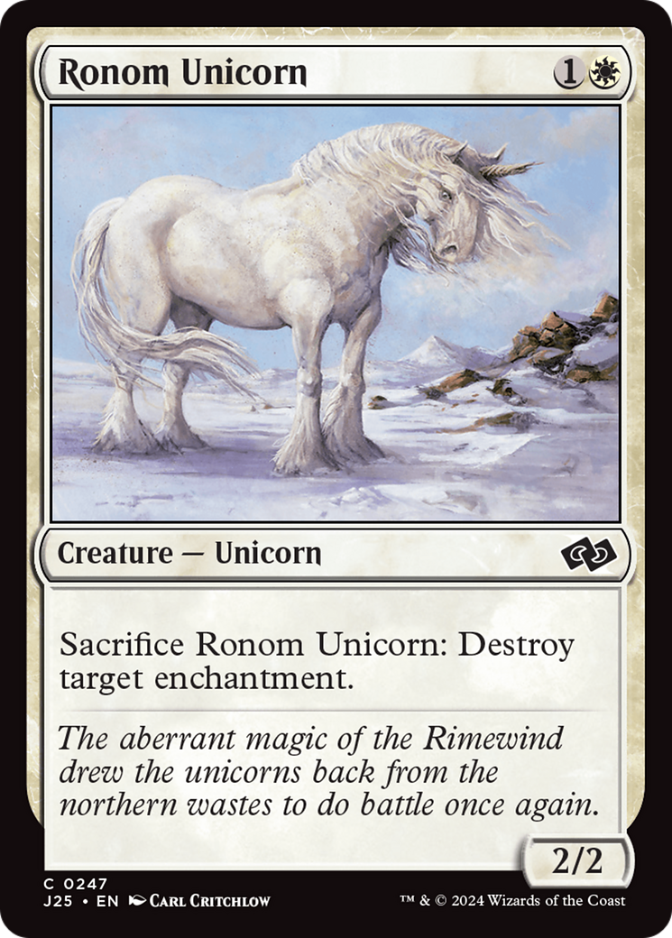 Ronom Unicorn [Foundations Jumpstart] | Grognard Games