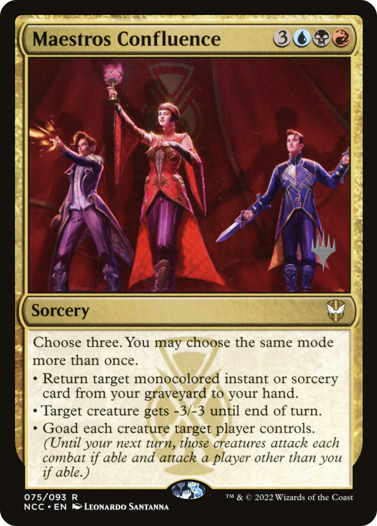 Maestros Confluence (Promo Pack) [Streets of New Capenna Commander Promos] | Grognard Games