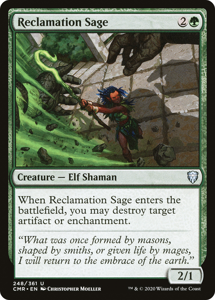 Reclamation Sage [Commander Legends] | Grognard Games