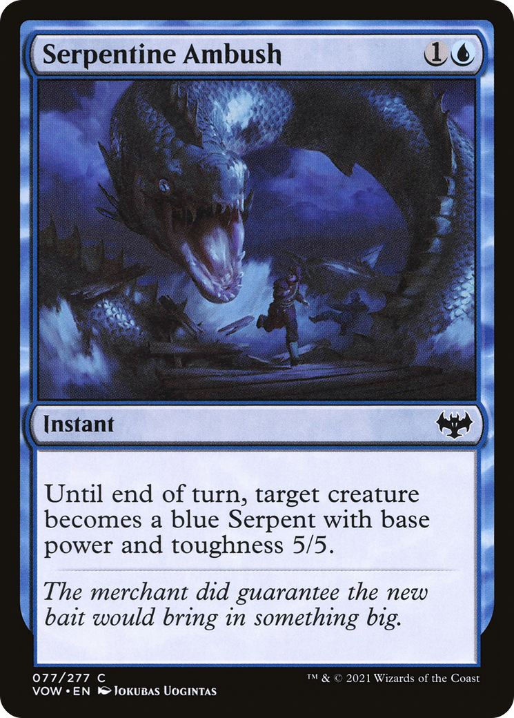 Serpentine Ambush [Innistrad: Crimson Vow] | Grognard Games