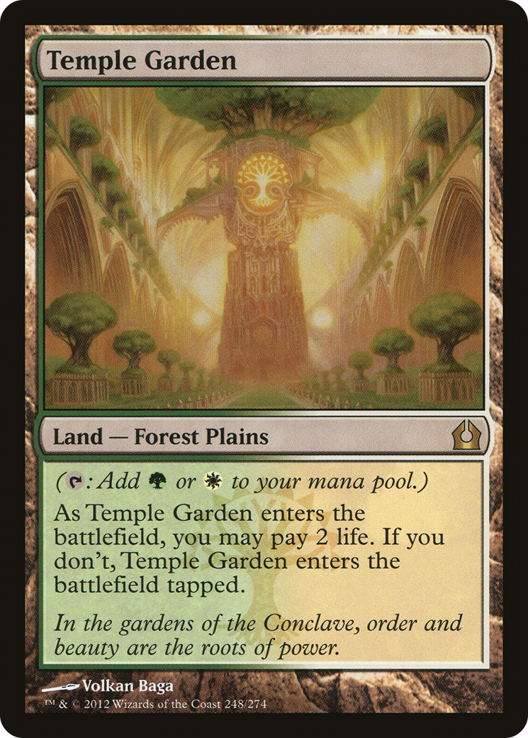 Temple Garden [Return to Ravnica] | Grognard Games