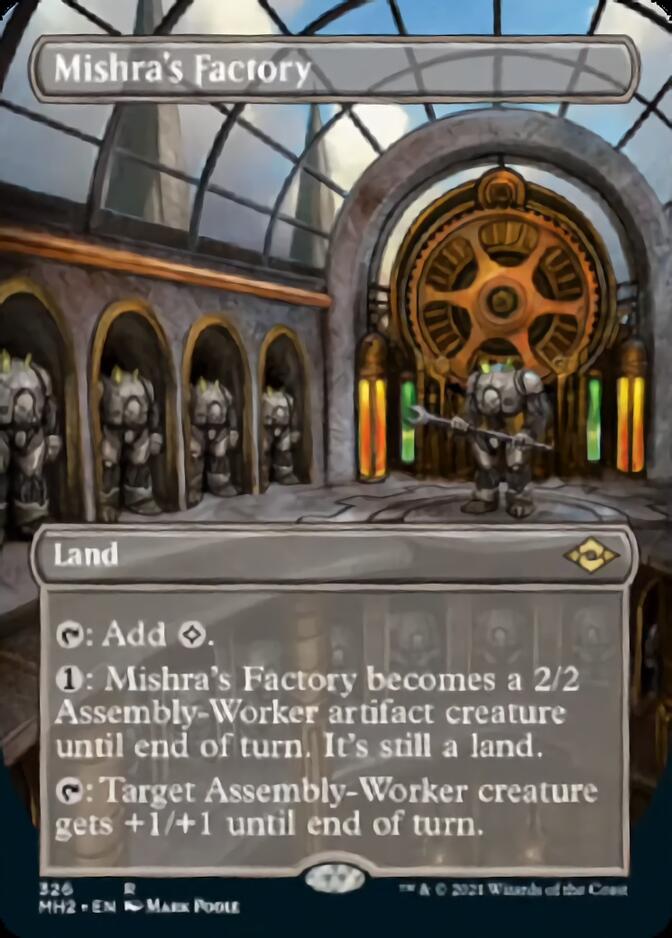 Mishra's Factory (Borderless Alternate Art) [Modern Horizons 2] | Grognard Games