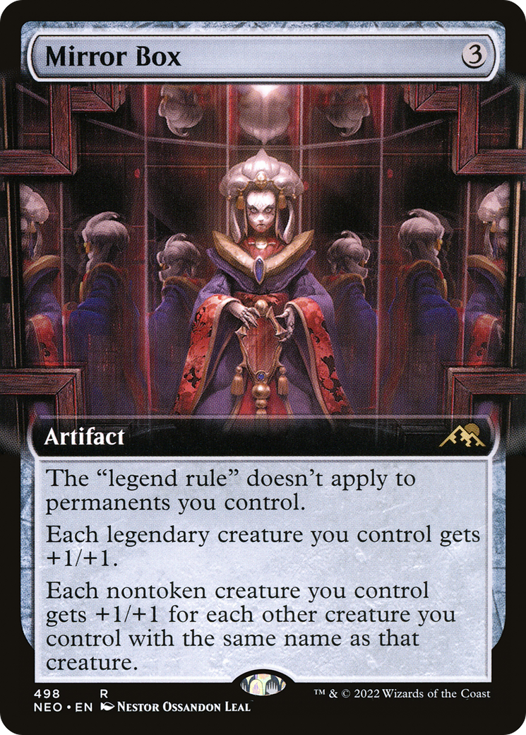 Mirror Box (Extended Art) [Kamigawa: Neon Dynasty] | Grognard Games